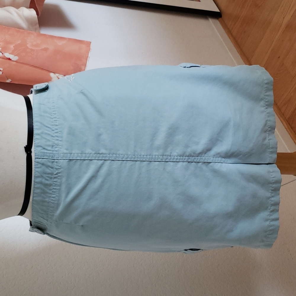 Horny Toad Light Blue Walking Skirt Size 6 - image 5